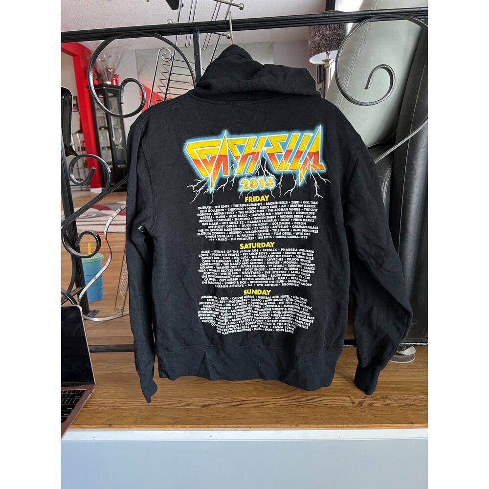 Coachella 2014 Zip Up Line Up Hoodie